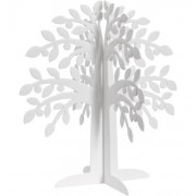 Slot together Sparkle Tree - White